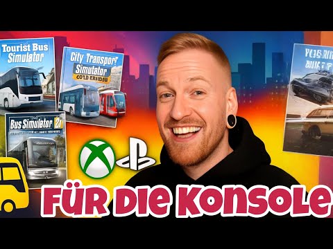 🚍The best bus simulators for Xbox & PS5! My favorites in the big console ranking 😁👍