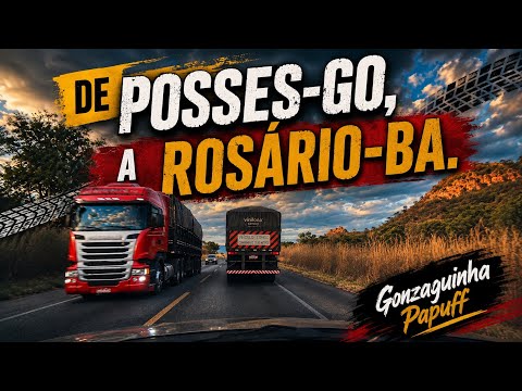 VIAGEM DE CARRO AO NORDESTE, POSSES, GOIÁS, ATÉ ROSÁRIO, BAHIA BR=020,.