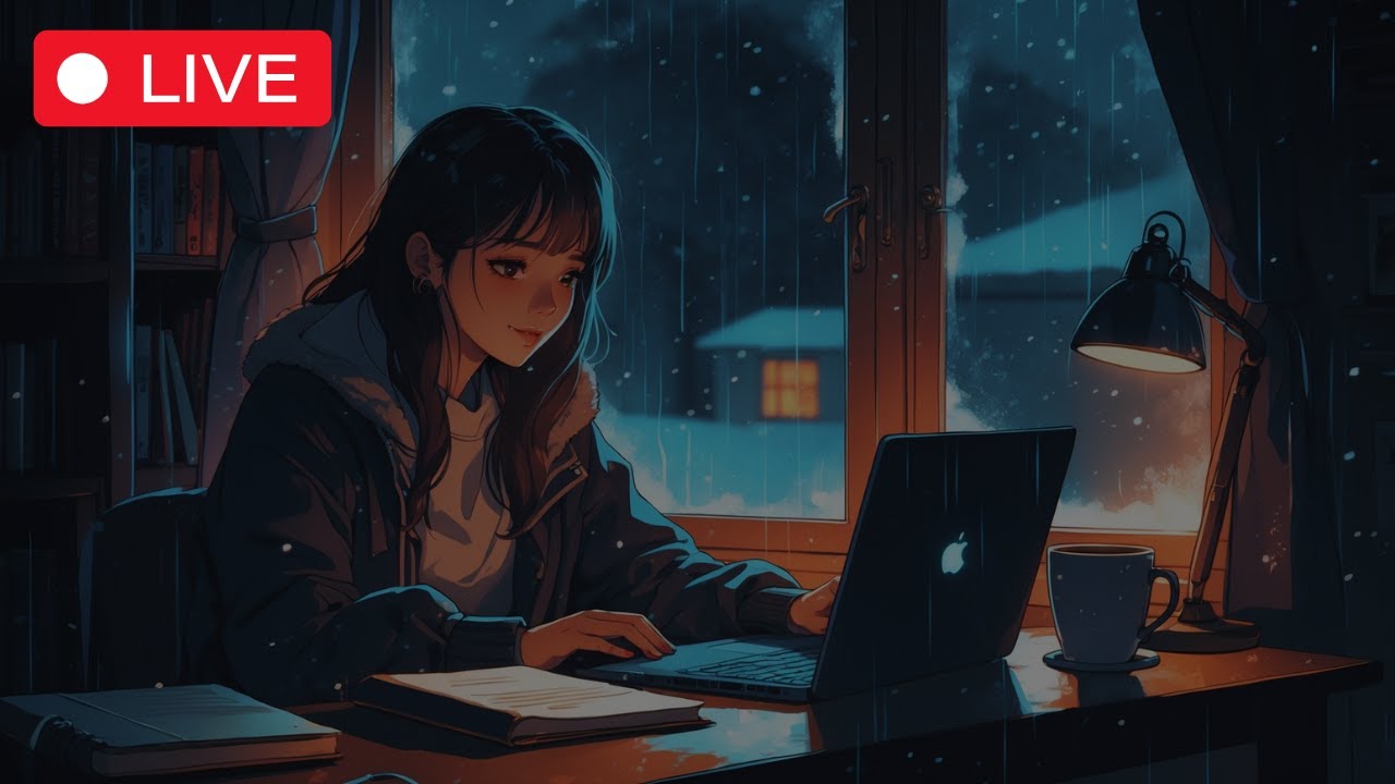 Lofi Chill Beats 24/7 – Relaxing Lofi Hip Hop for Studying, Work & Focus | Chill Vibes Live