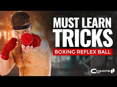 Boxing Reflex Ball must learn tricks! Boxing workout for reflexes