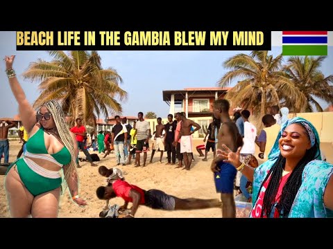 CRAZIEST BEACH LIFE IN SENEGAMBIA LEFT ME SPEECHLESS ,GAMBIA 2025 🇬🇲