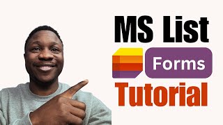 Microsoft List Forms Full Tutorial