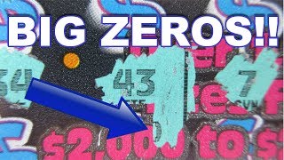 Big Win! Big Zeros and a Multiplier!! Ultimate $50 Lottery Ticket Scratch Off thumbnail