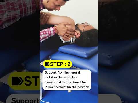 UPPER LIMB TRAINING SCAPULA ACTIVATION EXERCISE POST STROKE PHYSIOTHERAPY REHABILITATION