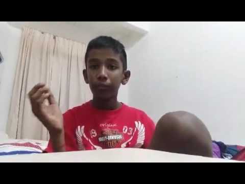 Indian boy sing PPAP