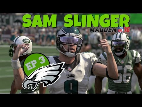 Madden 16 (Xbox One) Sam Slinger (QB) Connected Career Series - EP3 (Week 3 vs Jets)