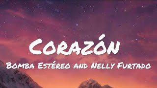 Bomba Estéreo &amp; Nelly Furtado - Corazón (lyrics)