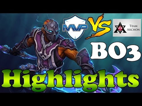 Dota 2 - MVP Phoenix vs Team Archon BO3 - Highlights - Wild Card - The International 5 #ti5