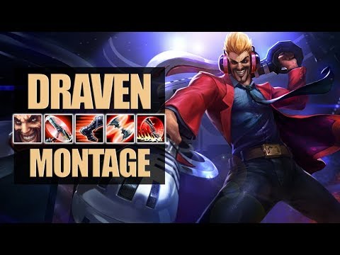 Smurfing in low elo 'Draven montage'