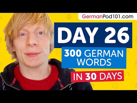 Day 1 10 300 Learn 300 German Words in 30 Days Challenge