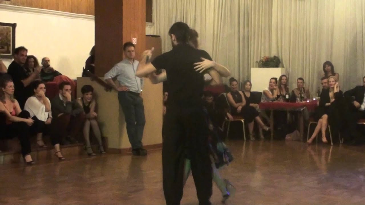 Panagiotis Karaboulas & Maria Mantziou 1 @ Milonga del Salon 2014