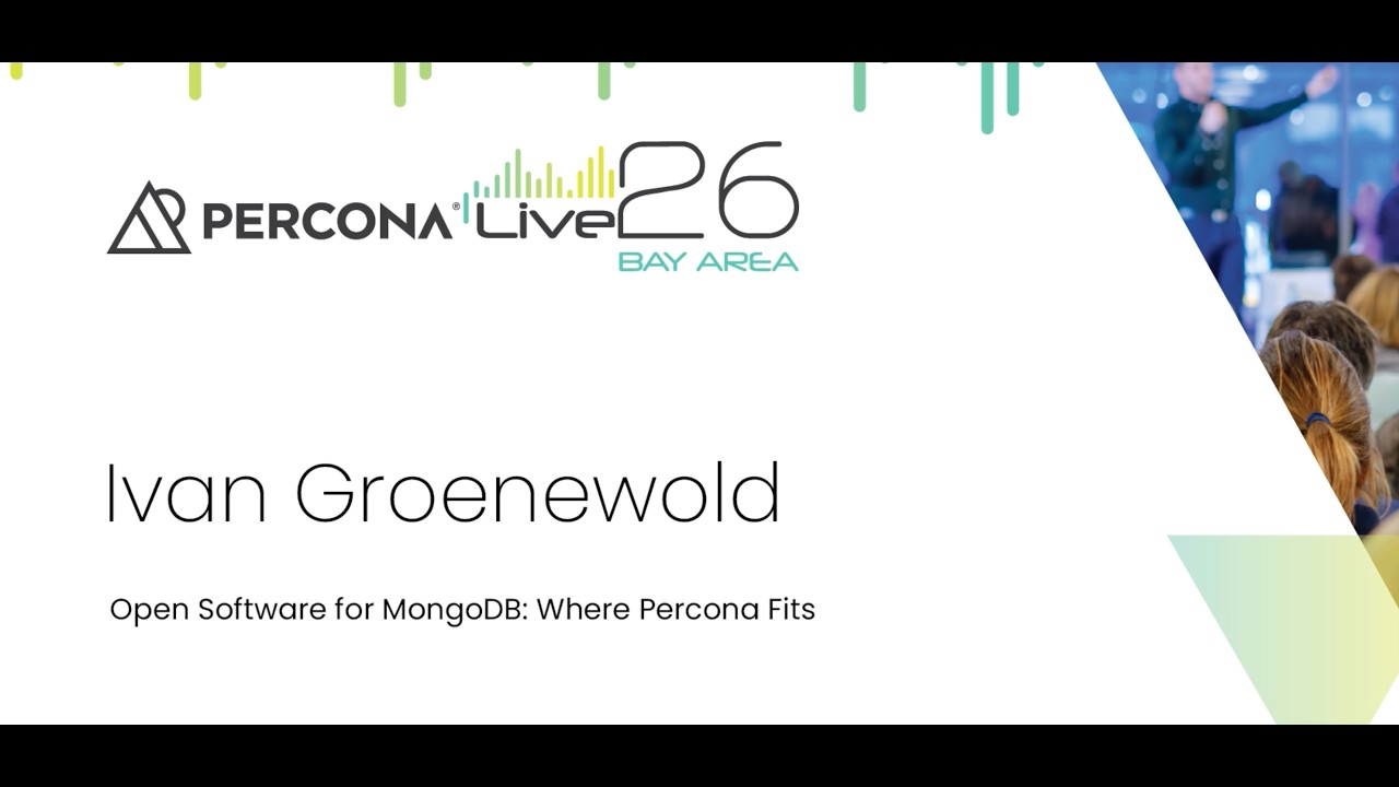 Open Software for MongoDB: Where Percona Fits