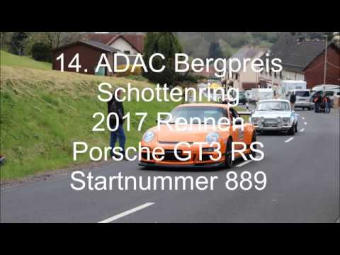 14. ADAC Bergpreis Schottenring 2017 28-30.04.2017 Schotten Bergrennen im Porsche GT3 RS