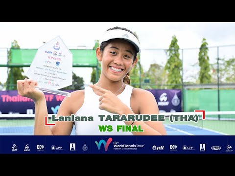 Thailand - ITF Women's Tennis Tour WS Final - Lanlana TARARUDEE (THA )1 vs Dayeon BACK (KOR)3