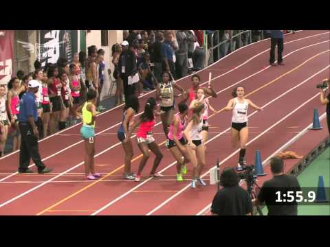 Girls 4x400m Section 2 - New Balance Nationals Indoor 2013