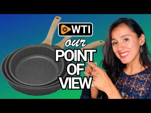 ITSMILLERS Kitchen Nonstick Cookware 3 Piece Omelette Pan Skillet Set - WTI product video review