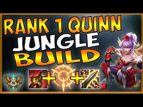 RANK 1 QUINN JG WORLD DOMINATES HIGH ELO!  | Season 9 League of Legends