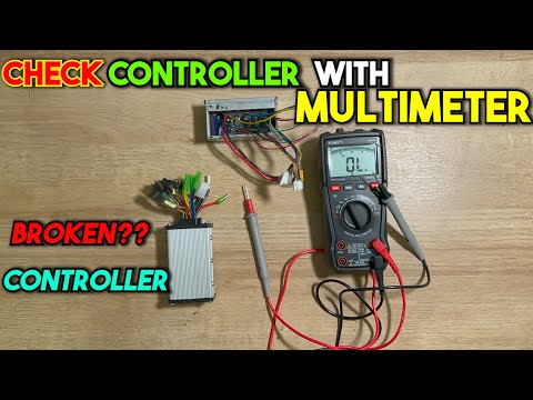 How to check a Controller with a Multimeter? | Electric Scooter Controller check