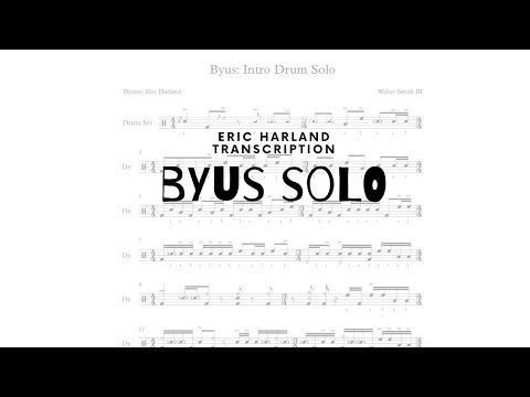 ERIC HARLAND TRANSCRIPTION-  Byus Intro