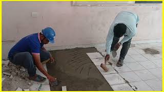 Tile flooring