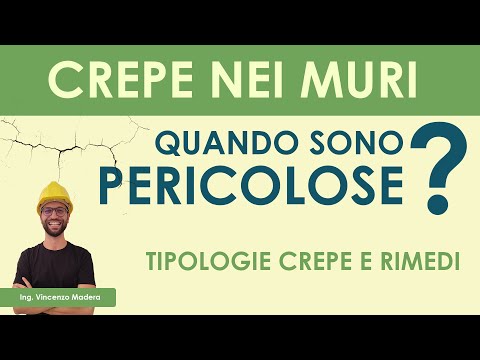 Crepe su muri e strutture casa: quando sono pericolose, a chi rivolgersi