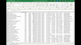 How to separate data in Excel based on criteria