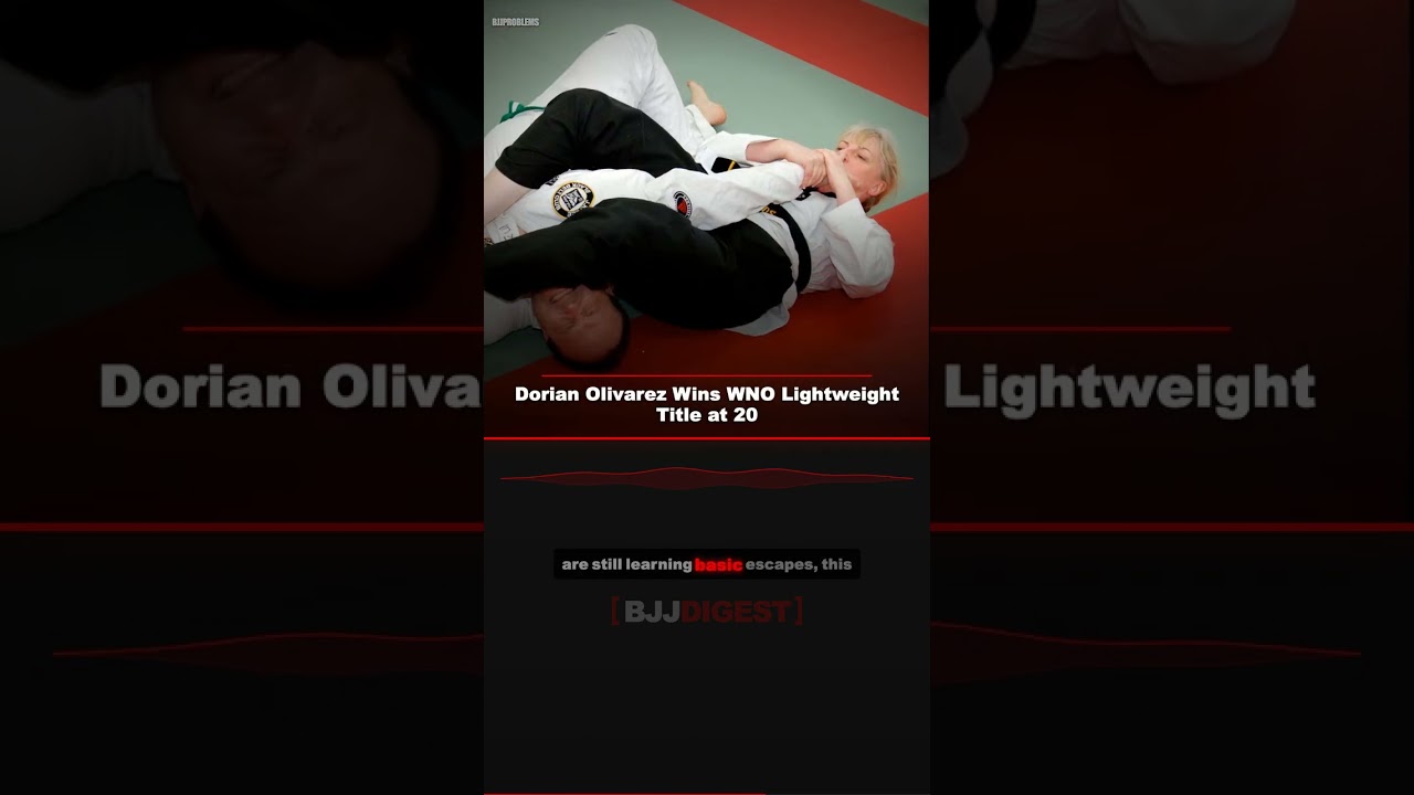 Dorian Olivarez Wins WNO Lightweight Title at 20 #Shorts
