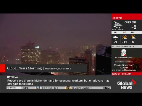 CITV-DT - Global News Morning Edmonton 8 AM open (November 2, 2022)