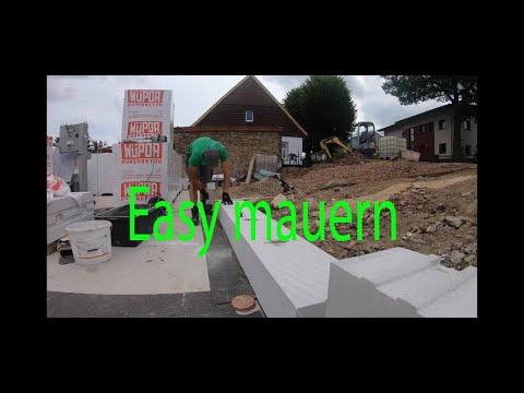 Porenbeton, Gasbeton Steine mauern