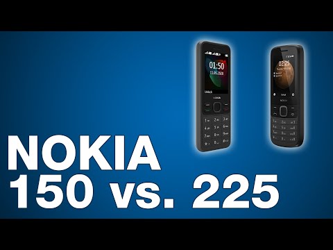 Nokia 150 vs. Nokia 225 - Featurephones im Vergleich (2021)