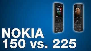 Nokia 150 vs. Nokia 225 - Featurephones im Vergleich (2021)