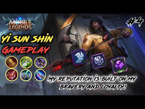 Yi sun Shin gameplay | Gold lane yss with high damage #MobileLegends #mlbbcreatorcamp  #fixed