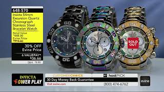 Invicta Power Play March 6, 2018 on Evine Invicta Power Play March 6, 2018 on Evine