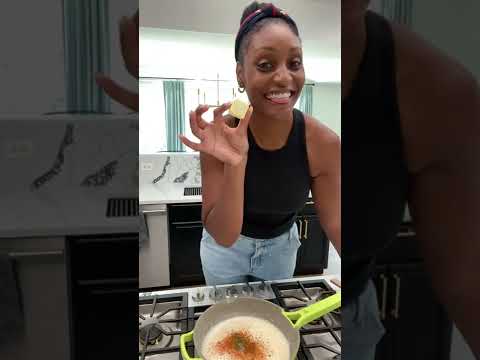 Must try creamy lemon shrimp rigatoni