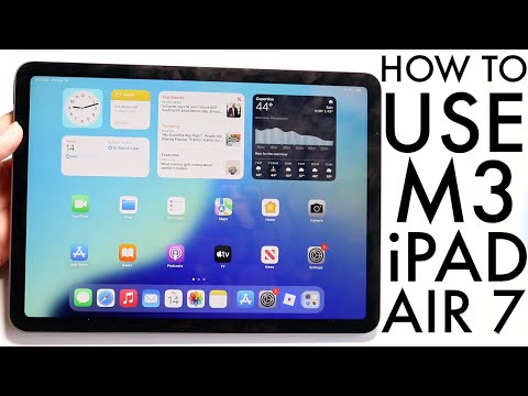 How To Use Your M3 iPad Air 7! (Complete Beginners Guide)