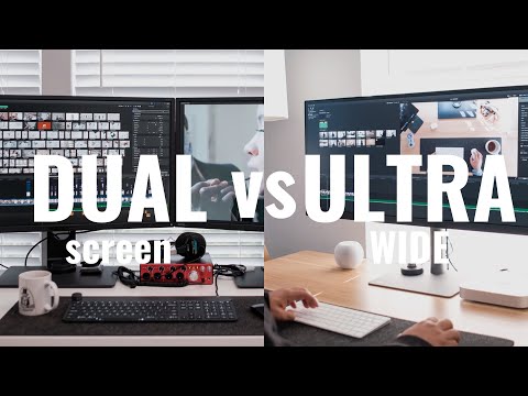 Dual Monitor vs Ultrawide Monitor