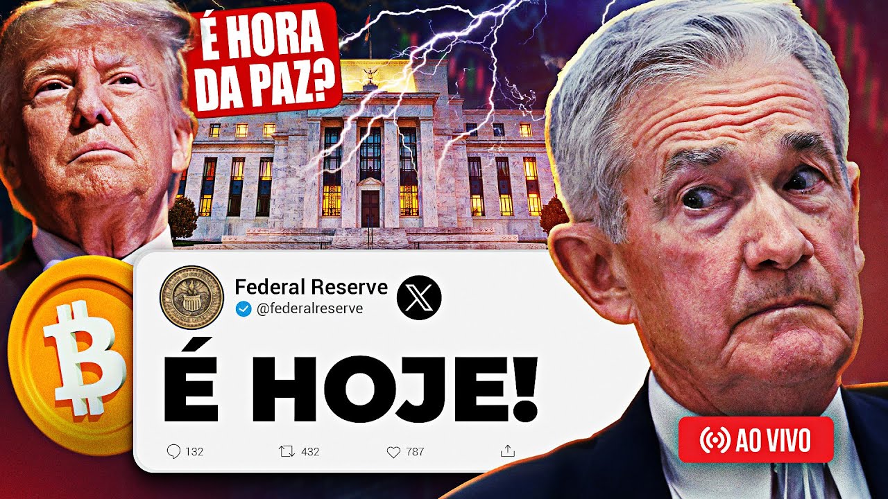 BITCOIN! CONFIANÇA DO CONSUMIDOR AO VIVO! POWELL TESTIFICA HOJE NO CONGRESSO! CESSAR-FOGO É FAKE?
