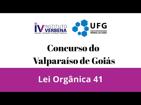 Lei Orgânica de Valparaíso de Goiás - Artigos 115 a 117