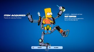 HOW TO GET THE SIMPSONS BART SIMPSON SKIN IN FORTNITE!