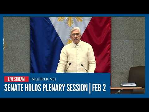 LIVE: Senate holds plenary session | Feb 2