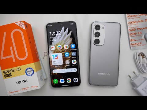 TECNO Spark 40 Pro+ Plus Unboxing, Hands On & First Impressions!