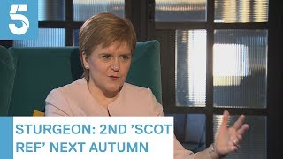 Oct 14 - Nicola Sturgeon planning 2nd refereendum...