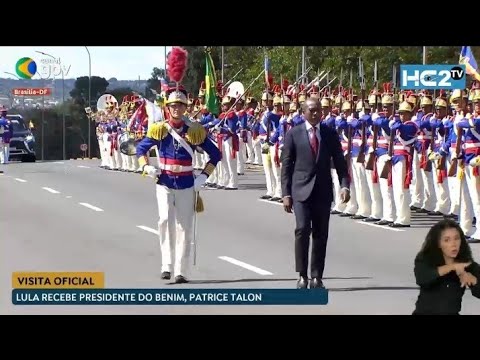 Brazil: Welcome and military honors for President Talon on May 23, 2024.