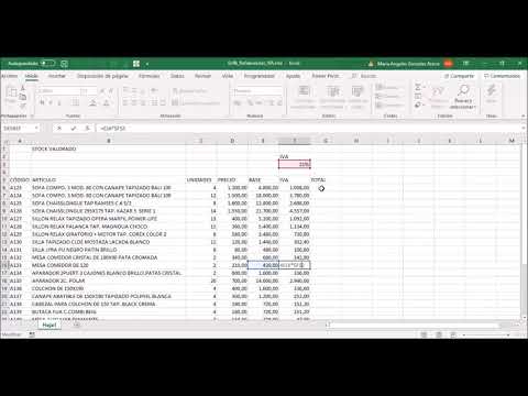06 Excel Referencias Absolutas IVA