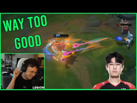 T1 Zeus Is WAY Too Good