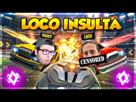 LOCO INSULTA GLI ITALIANI - ROAD TO CHAMPIONS Rocket League