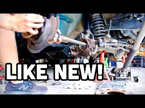 HUGE Jeep TJ Tune-Up! Jeep axle u-joint replacement and MUCH more