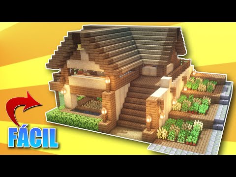 Minecraft: Perfect House for Survival |  Large Wooden House Tutorial *Easy*
