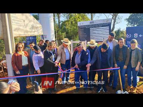 GOBERNACIÓN INAUGURÓ SISTEMA DE AGUA EN JHUGUA GUAZÚ - GRAL. DELGADO