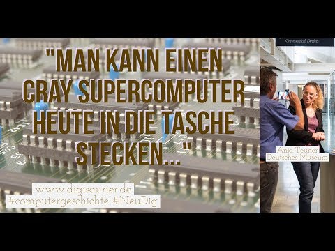 WAS LEISTET EIN CRAY SUPERCOMPUTER IM VERGLEICH ZU EINEM HEUTIGEN HANDY?